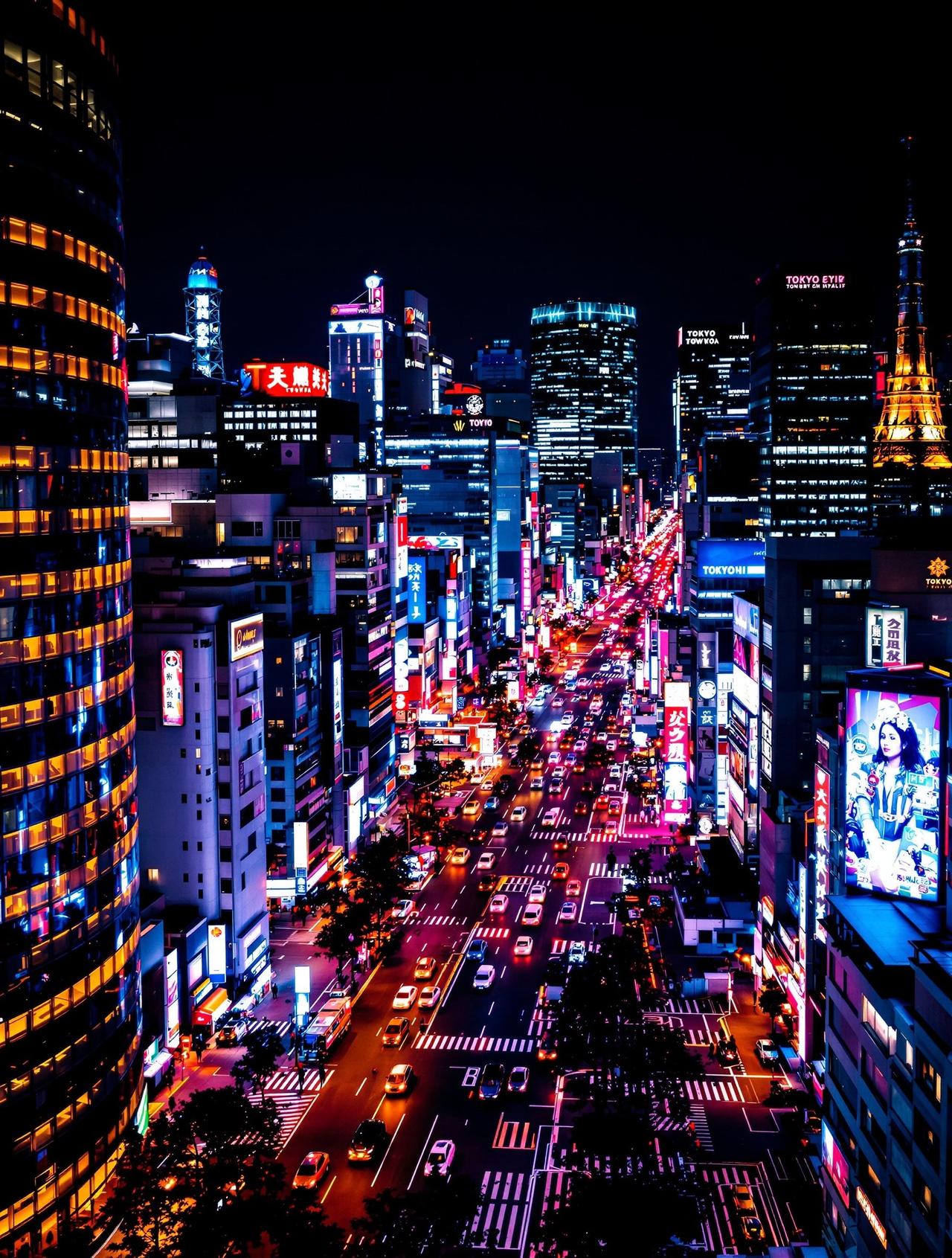 哈哈影院-城市之光：东京夜景延时摄影